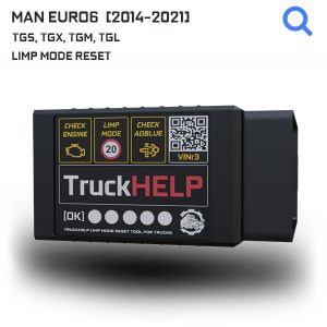 MAN EURO 6 [2014 – 2021]</br> Limp mode reset